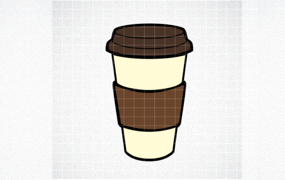 Coffee Cup SVG for Crafts and Graphics