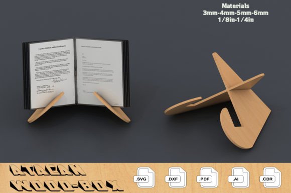 Cookbook Stand 112: Laser Cutting for Modern Stands