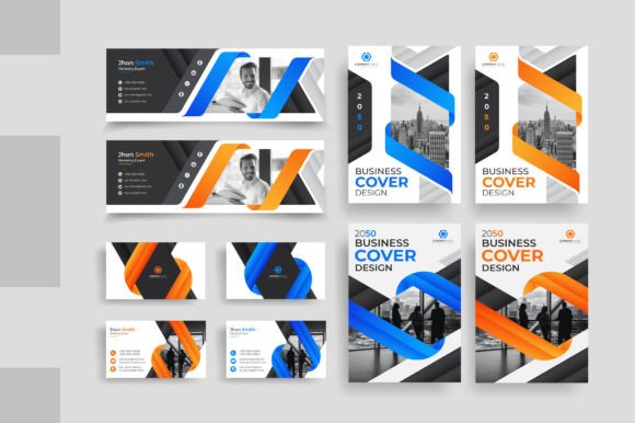 Corporate Identity Graphics: Modern Branding Templates