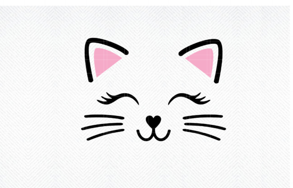 Cute Kitten Face SVG: A Designer's Review for Embroidery