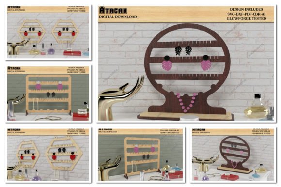 Earring Stands for Laser Cutting: A Designer's Review