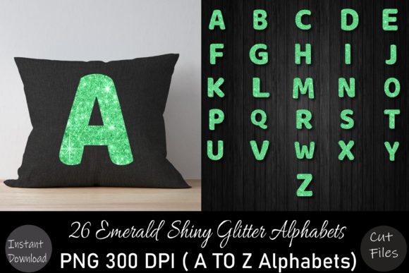 Emerald Glitter Graphics for Crafts Review