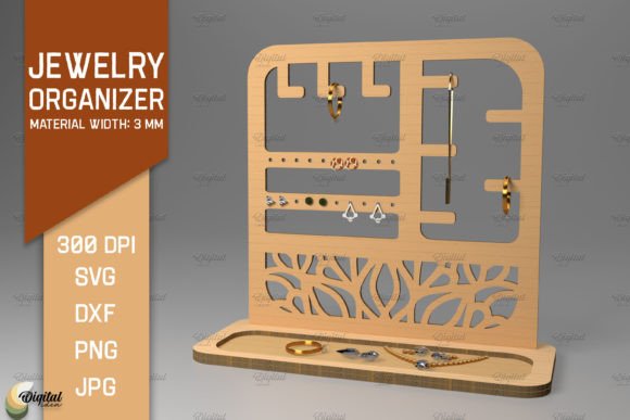 Laser Cutting Stands: Jewelry Organizer Display Review