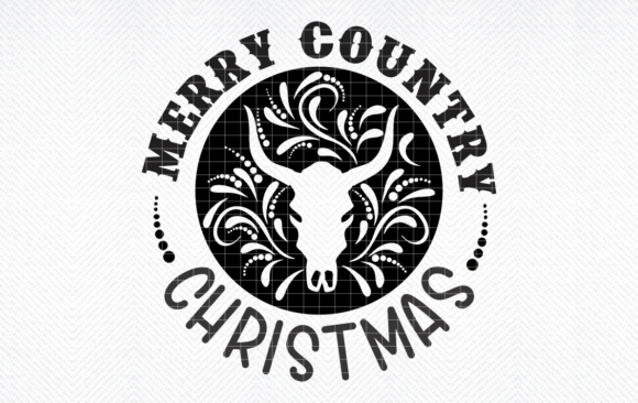Merry Country Christmas SVG: Crafts & Graphics