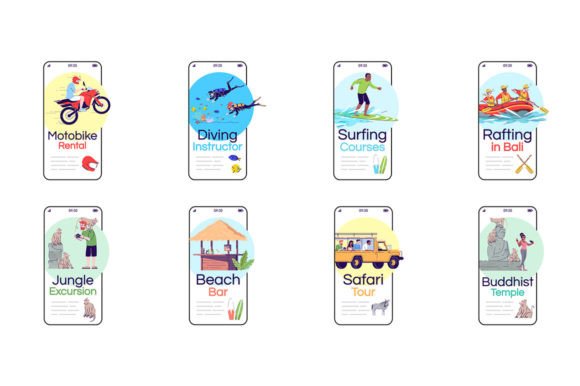 Review: Indonesia Tourism Cartoon Vector Apps for Stitching