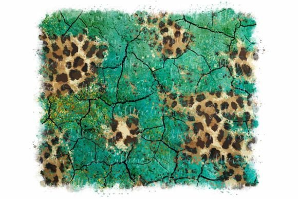 Review: Leopard Broken Soil Turquoise Background