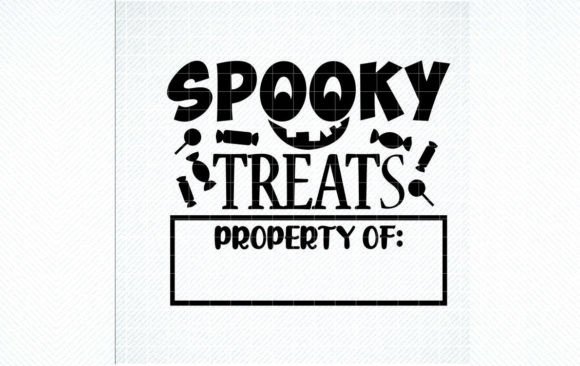 Spooky Treats Halloween Graphics for Crafts