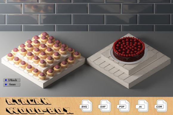 Wooden Cupcake Display: Laser Cutting Stands Review